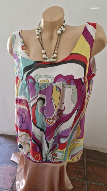 pamucna bluza nemackoj: XL (EU 42), Print, color - Multicolored
