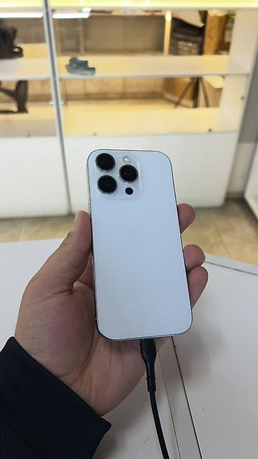 телефон бишкек самсунг: IPhone 16 Pro, Колдонулган, 256 ГБ, Ак, Кабель, Бөлүп төлөө менен, 87 % — 1