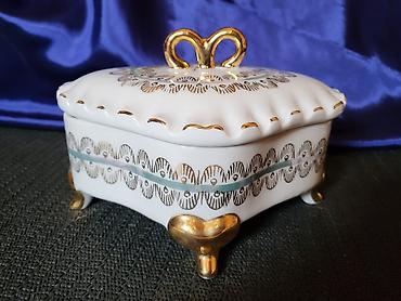 Kutije za odlaganje: Satula jugoporcelan Titov Veles iz 70ih.god. Porcelanska — 7