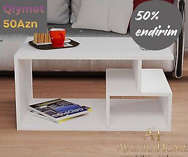 silindr formalı əşyalar: Jurnal masası, Yeni, Açılmayan, Laminat, Dördbucaq masa — 3
