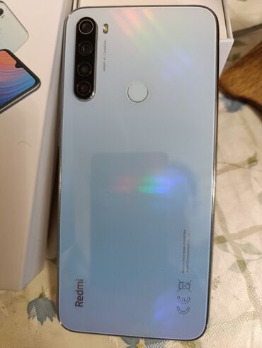 xiaomi телефоны: Xiaomi, Redmi Note 8T, цвет - Голубой, 2 SIM