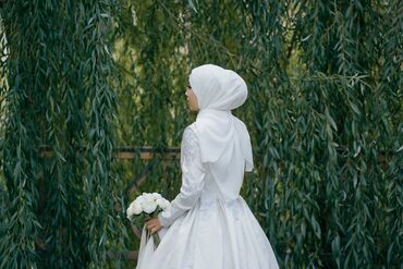 свадебное и вечернее платья: Вечернее платье, Длинная модель, M (EU 38), L (EU 40)