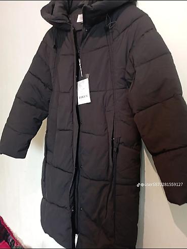 tech flees: Пуховик, Длинная модель, Стеганый, 7XL — 2