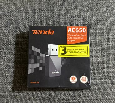 wifi адаптеры о: Wi‑Fi адаптер Tenda U9 AC650 (Dual Band, USB) - Стандарт AC650
