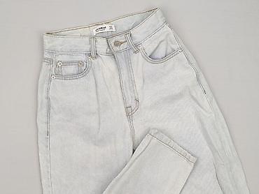 jeansy krowa: PULL&BEAR, Jeansy damskie, rozmiar 2XS — 1