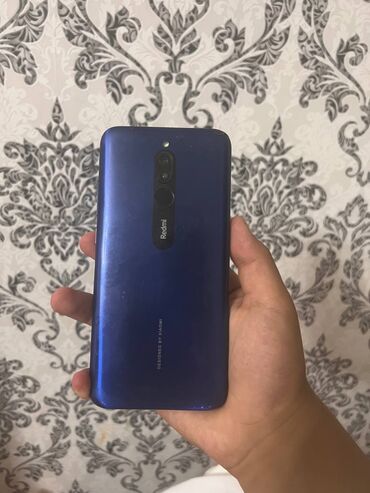 телефон редми8: Redmi, Redmi 8, Колдонулган, 32 ГБ, түсү - Көгүлтүр, 2 SIM