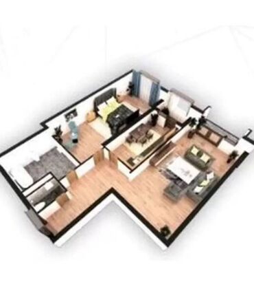 Продажа домов: 2 комнаты, 86 м², Элитка, 9 этаж