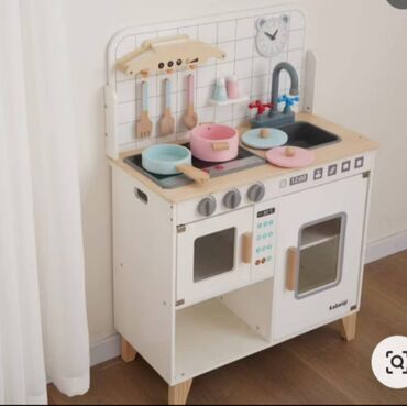 Ostali dečiji nameštaj: Drvena kuhinja za decu Dimenzije na slici Dolazi sve sa slike Cena — 4