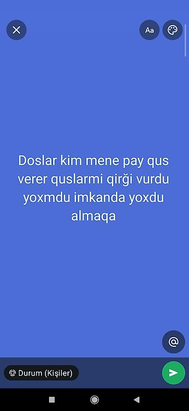 Голуби: Quslarmi qirği yox eledi qardasdat pay qus kim verer rengin ferqi — 1