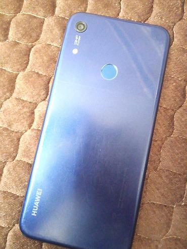 sensorlu: Huawei Y6s, 64 GB, rəng - Göy, Qırıq, Sensor, Barmaq izi — 2