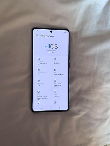 Tecno: Tecno Spark, 256 GB, rəng - Boz, Sensor, Barmaq izi, İki sim kartlı — 10