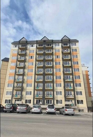 квартира берилет мкр кок жар: 1 бөлмө, 50 кв. м, 106-серия жакшыртылган, 6 кабат, Евроремонт