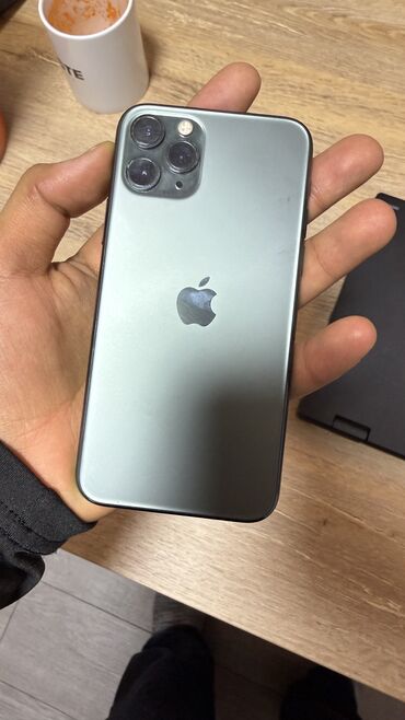 запчаст телефон: IPhone 11 Pro, Б/у, 128 ГБ, Matte Space Gray, 90 %