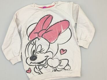 mohito białe jeansy: Sweatshirt, Disney, 9 years, 128-134 cm, condition - Good