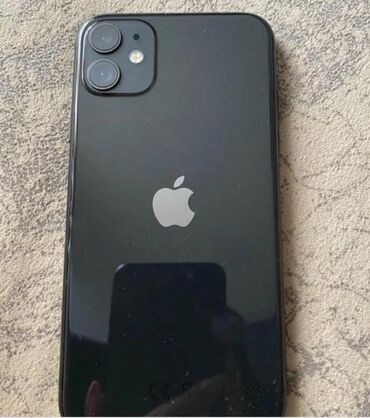 куда можно продать телефон на запчасти: IPhone 11, Б/у, 128 ГБ, Jet Black, Зарядное устройство, Защитное стекло, Чехол, 73 %