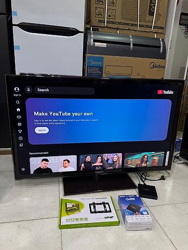 ТВ и видео: Samsung LED televizor + Android TV Box Q96 kombi paketi - Ekran — 1