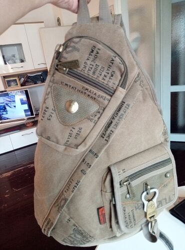 bajkerska jakna muska: Nov savrsen vojni muski ranac GOLDBE, 45x45, kupljen u Holandiji. Cena