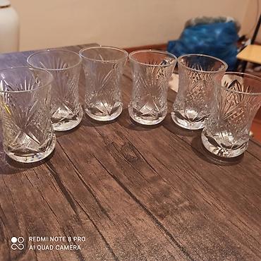 fırst class cay: Çay dəsti, Xrustal, 6 nəfərlik — 1