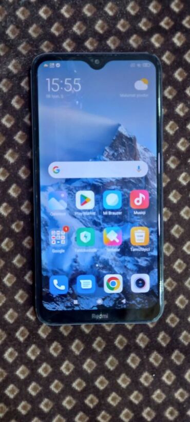 nizami mall xiaomi: Xiaomi Redmi 8, 32 ГБ, цвет - Синий, 
 Отпечаток пальца, Две SIM карты
