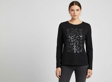 koszulki z długim rękawem damskie calvin klein jeans: Women`s T-shirt, size M