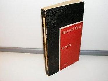 hari: Logika imanuel kant 1976 grafos beograd mek povez stanje vrlo dobro — 2