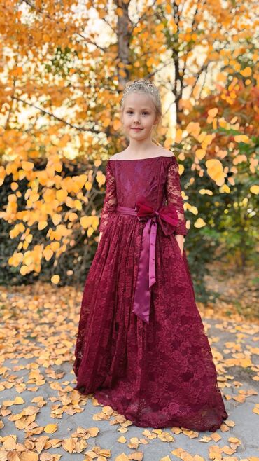 Платья: Детское платье, цвет - Красный — 11