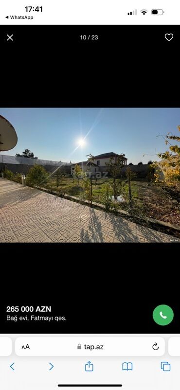 Bağ evlərinin satışı: Bakı, Fatmayı, 220 kv. m, 5 otaqlı, Hovuzlu, Artezian quyusu — 5