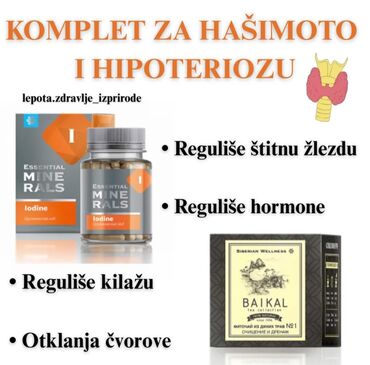 Suplementi: Prirodni dodaci ishrani i biljni preparati – odabrani setovi za — 27