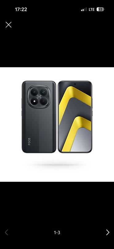 Мобильные телефоны и аксессуары: Poco M8, Новый, 512 ГБ, цвет - Черный, 2 SIM — 2