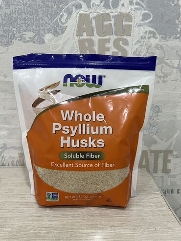 бад от паразитов: Now Foods, Цельная оболочка семян подорожника, 16 унций (454 г)