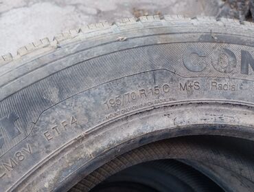 моноблоки r17: Шиналар 195 / 70 / R 15, All-season, Жеңил коммерциялык транспорт (C/LT), Continental