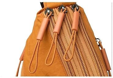 Другие сумки: Сумка через плечо, горчичный цвет и светло‑серая горчичный — 5