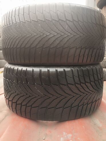 резина колеса: Шины 275 / 35 / R 20, Зима, Б/у, Пара, Легковые, Корея, Nexen