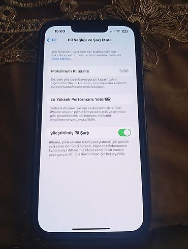 Elektronika: IPhone 13, 128 GB, White Titanium, Simsiz şarj, Face ID — 5