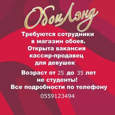 работа бишек: Требуется Продавец-консультант в Магазин стройматериалов, График: Шестидневка, Оплачиваемый отпуск, Полный рабочий день