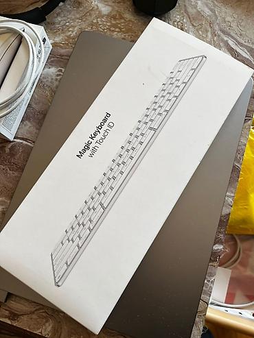 dell notbuk: 2. Apple Magic Keyboard with Touch ID (az işlənmiş) Type-c ilə birgə - — 1