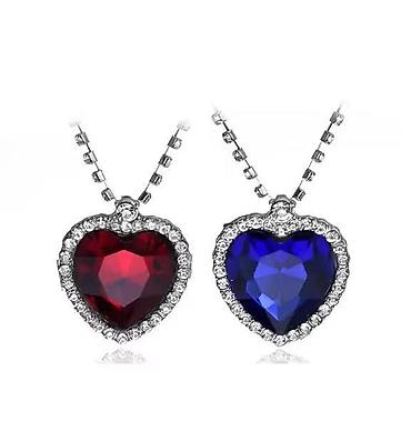 Ogrlice: ✨🌊 Ogrlica Titanik - Crveno Srce! ❤️💎💙 Cena:1200din Zasijajte ovim — 17