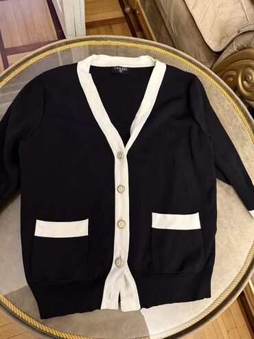 Sviterlər: Sviter, Chanel, XL (EU 42), rəng - Qara
