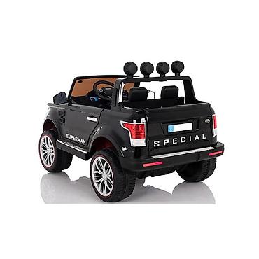 cizme m16: LAND ROVER HAPPER 4×4 – Crni – Auto na akumulator za decu (dvosede) — 1