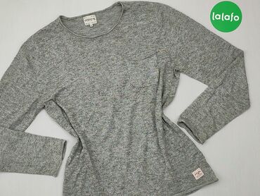 Bluzy: Sweter, M (EU 38), stan - Dobry, wzór - Jednolity kolor, kolor - Szary