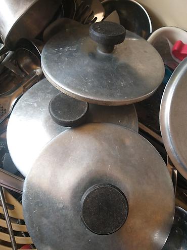 cuğun tava: Qapaq, rəng - Boz, Metal — 3