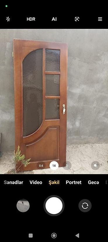 şuşə qaplar: Ağac giriş/interyer qapısı - Material: təbii ağac karkas, bərkidilmiş — 1