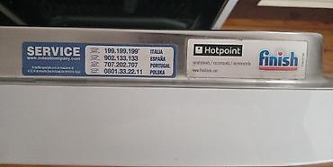 servant az: Qabyuyan maşın Hotpoint-Ariston, Ensiz (45 sm.), İşlənmiş — 3
