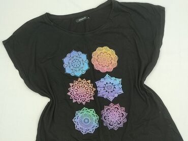 czarne t shirty damskie 4f: Reserved, T-shirt damski, rozmiar XL