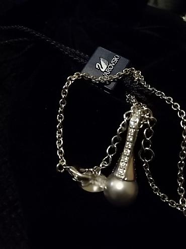 Ogrlice: Swarovski kristali i swarovski Uzgajani biser NOVO 2000 P R E L E P — 5