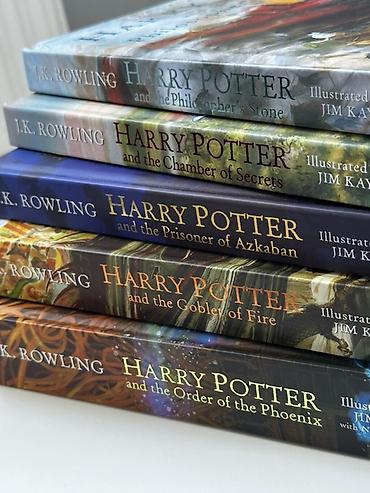 Балдарга арналган китептер: Иллюстрированные издания «Harry Potter» Дж. К. Роулинг с рисунками — 10
