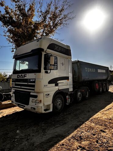 домкраты на авто: Тягач, DAF, 2003 г., Самосвал
