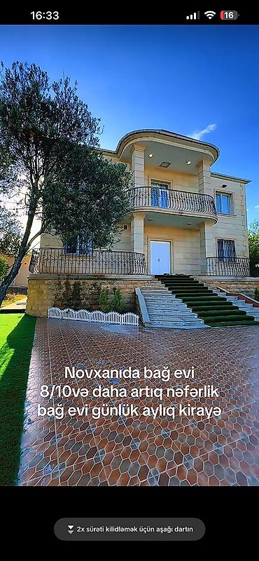 at yali: Novxanıda günlük bağ evi verilir.Dənizə 10 dəqiqə məsafədə.Yeksək — 5