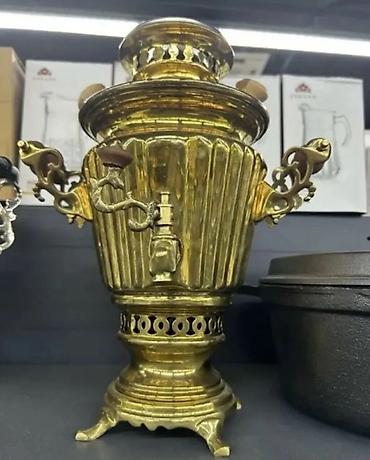 Qədim samovarlar: Od Samovarlar satılır.Çeşidlər var. Samovarlar ölçüsü və qiyməti Boz — 1