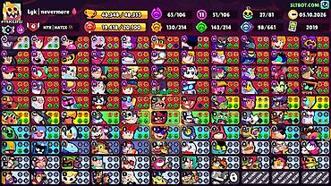 Значки: Аккаунт с 19 года Бравл старс Brawl Stars Основное: - Ник: Lgk | — 4